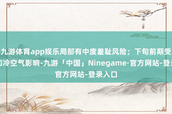 九游体育app娱乐局部有中度羞耻风险；下旬前期受降水和冷空气影响-九游「中国」Ninegame·官方网站-登录入口
